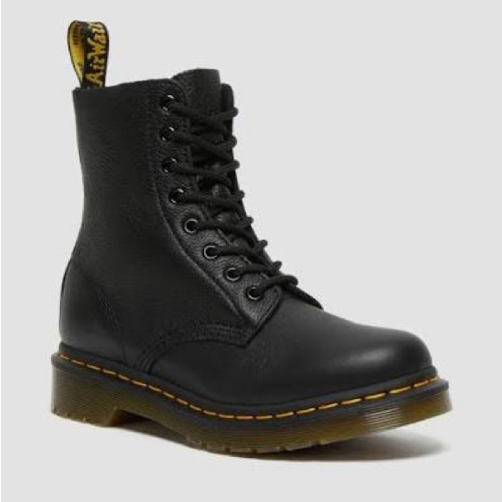 Dr. Martens Pascal Virginia Leather Lace Up Boots
